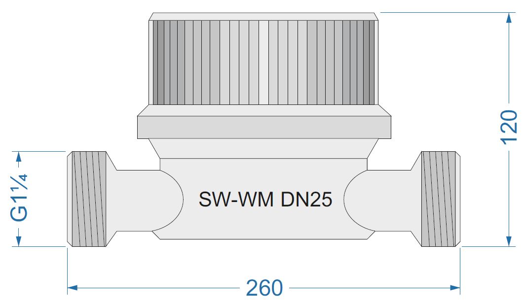 SW-WM DN 25 SW-WM DN 25